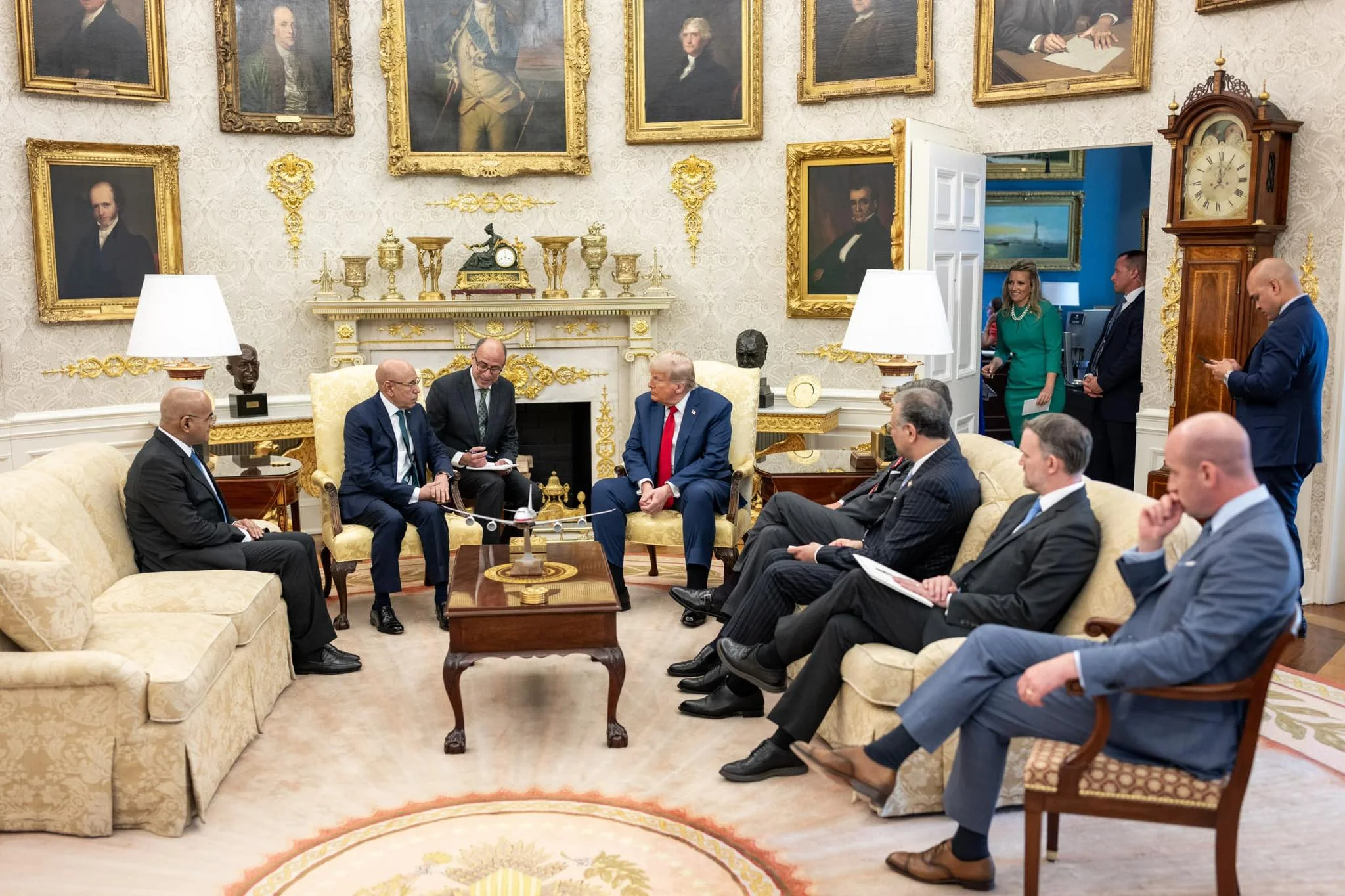 Entretien à la Maison Blanche